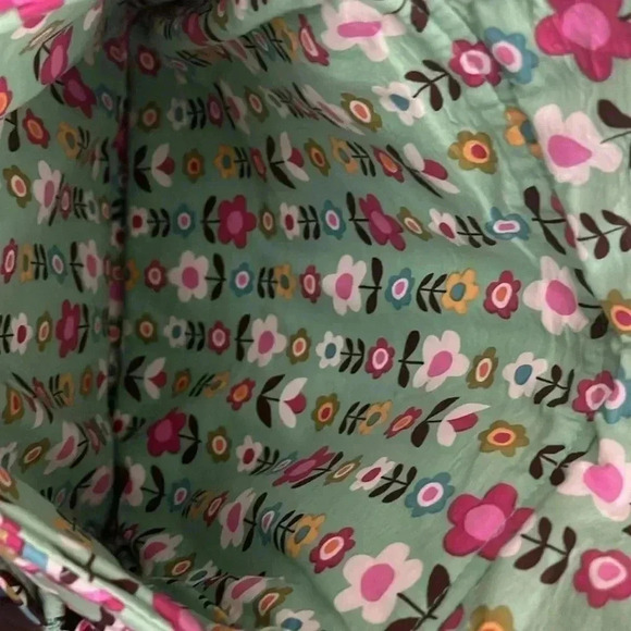 Vera Bradley  Crossbody Messenger "Tutti Frutti" Retired Patterns Bag - Picture 8 of 12